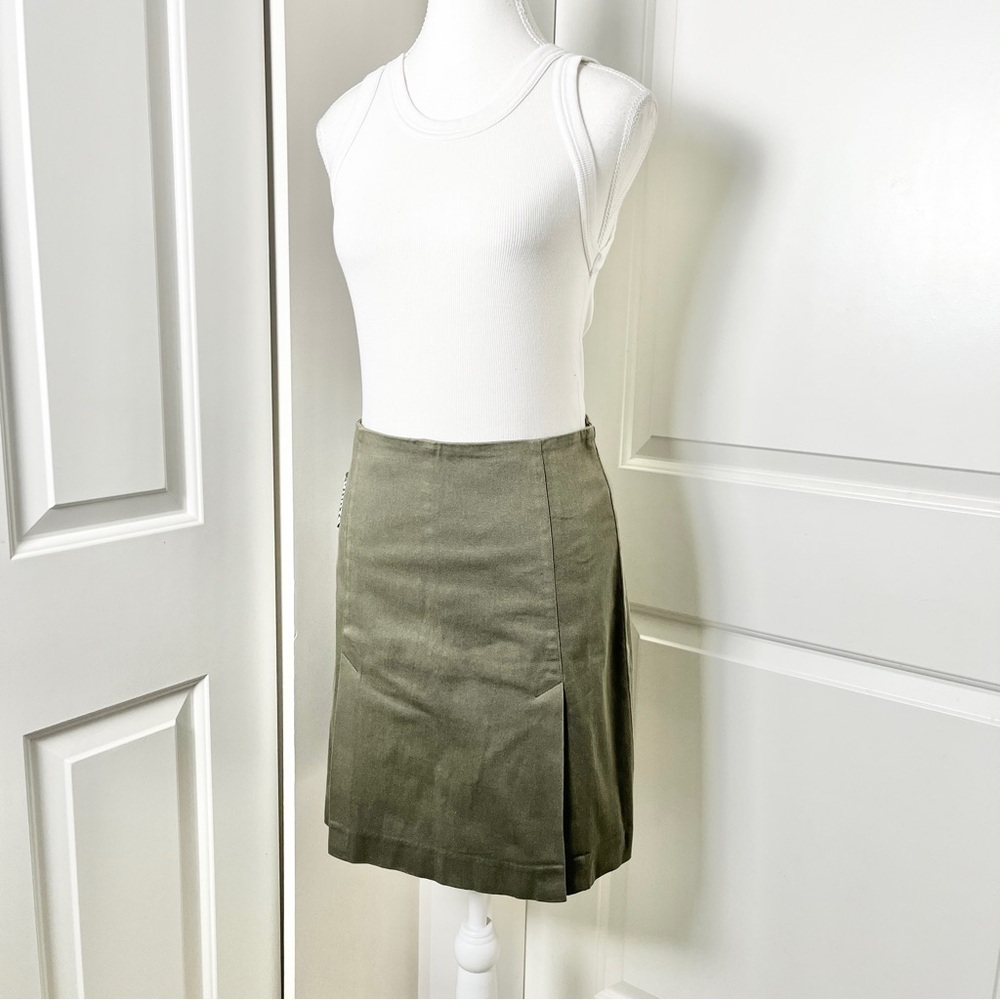 NWT Roots Golf Green A-Line Pleated Cargo Skort – Sporty & Chic, Size 6 - Picture 2 of 16